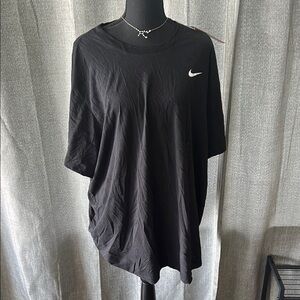 Nike Black Short Sleeve Tees Casual Comfort